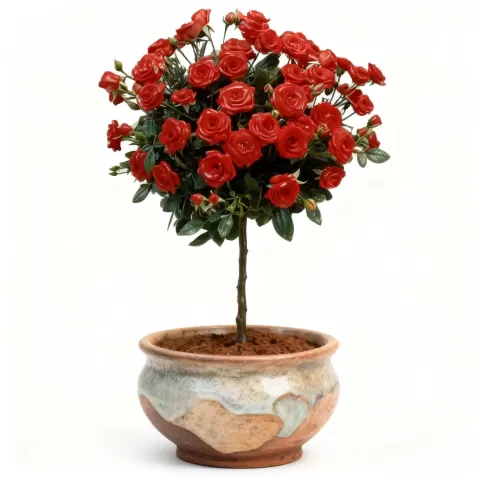 Red rose tree - DrTimea