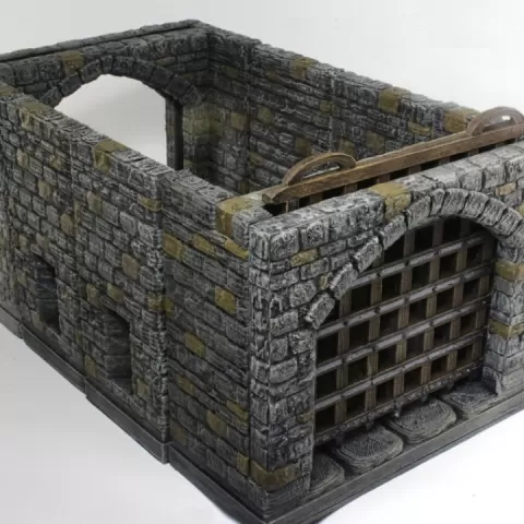 OpenForge Stone Gatehouse by Devon Jones
