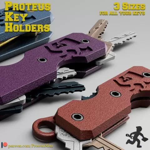 Proteus Key Holder by Protean Man