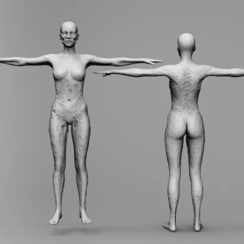 zombie mesh base