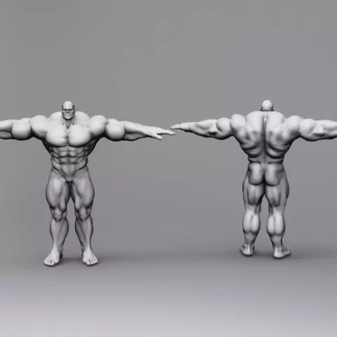 realistic hulk mesh base