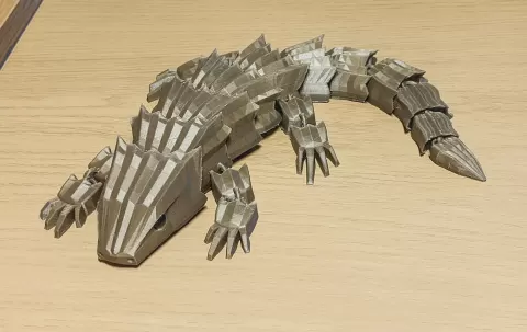 Armadillo Lizard - Articulated