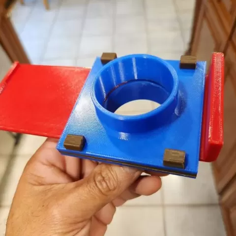 Customizable Blastgate, fully 3D printable