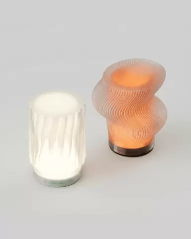 mini bed lamp combo