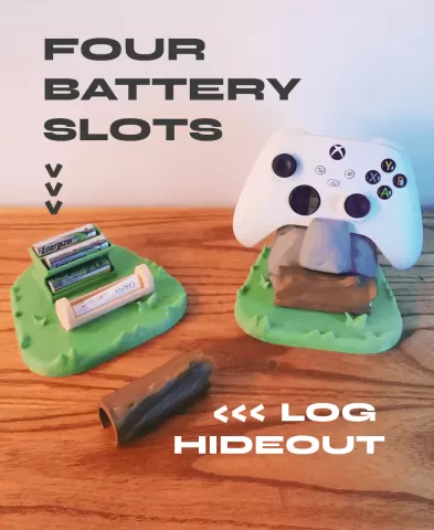 Rock & Log - Controller Stand