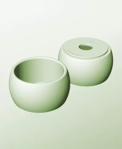 CR128-85-P Modular pierced component container modern decor