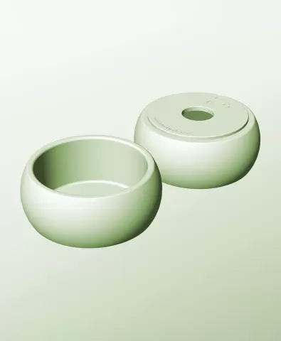 CR128-65-P Stackable pierced bin box module for creative decor