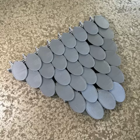 Conectable Rounded Scale Plate