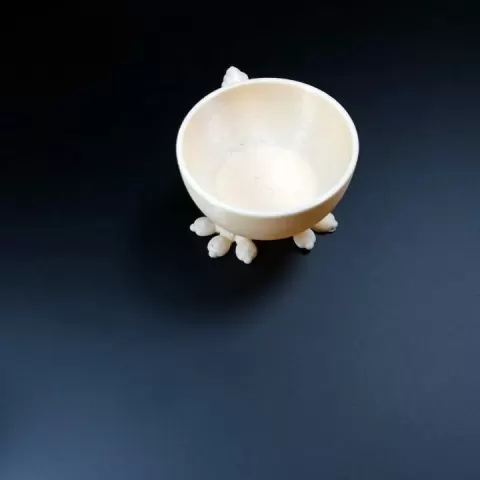 Chicken Egg Cup by Silviu Bleoca