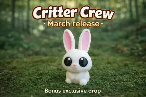 Critter Crew - Bunny - bonus drop