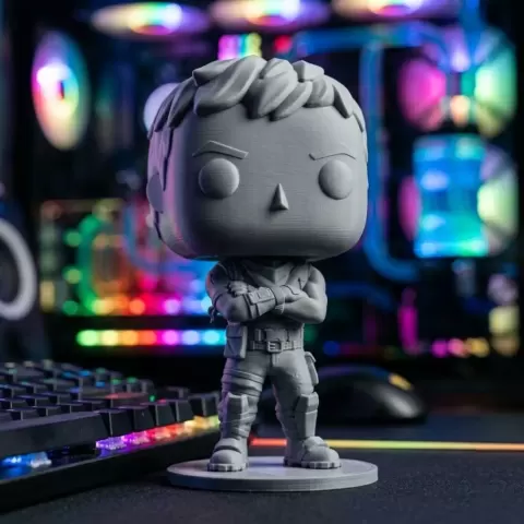 Jonesy (Fortnite) - Premium Funko Pop-Style Collectible - Ahmad Sallal