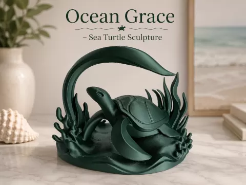 Ocean Grace – Sea Turtle Sculpture