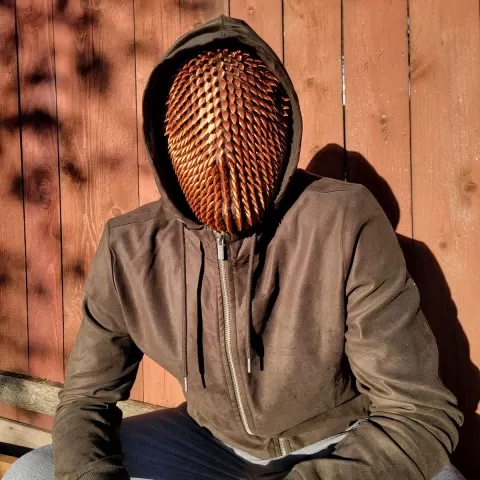 dragon scale hat/mask