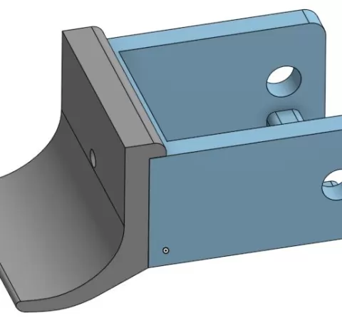 Buttonbox DSD P1/2 Aluminium-Profile Column Holder