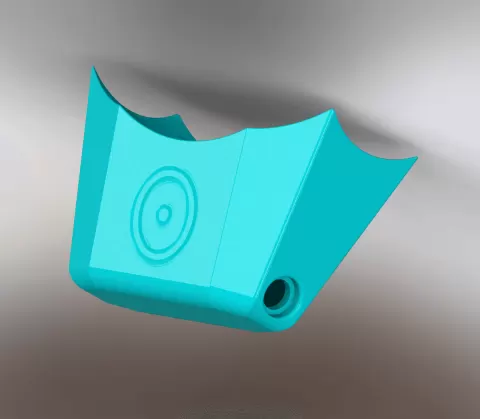 BASE Jack 3.5mm FluxGroove .STL | 6 inch 140mm. x 65mm. Diameter | 3D File STL Coil | iToroid Vort