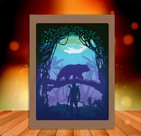 Hunting V2 shadow box - tecnoculebras