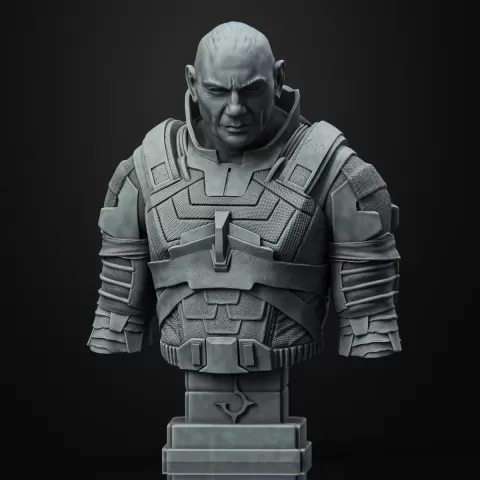 Count Glossu Rabban bust - Dune (Pre-Supported