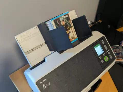 Ricoh Fi-8170 Scanner Bulk Sports Card Feeder
