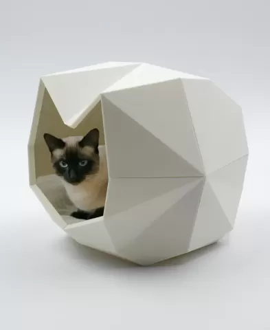CATALPINE PIA LOW POLY CAT HOUSE