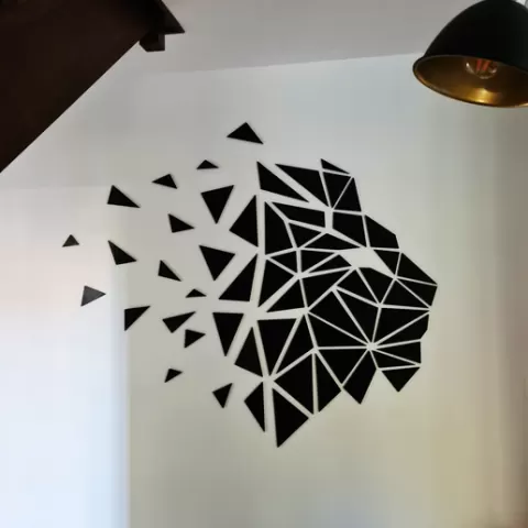 Lion head - LOW POLY