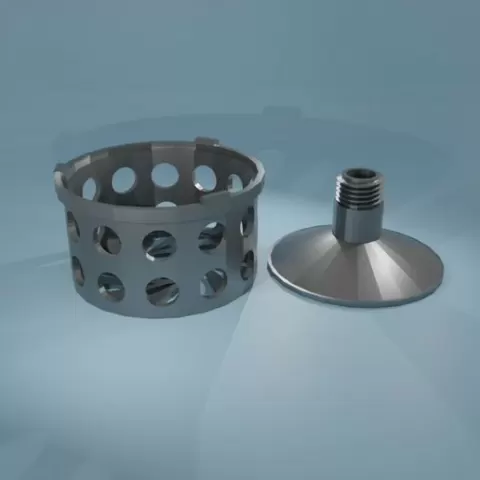 Compressor air filter housing