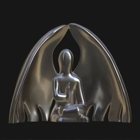 Meditating Angel
