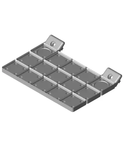 Gridfinity Snapmaker Enclosure Baseplate.stl