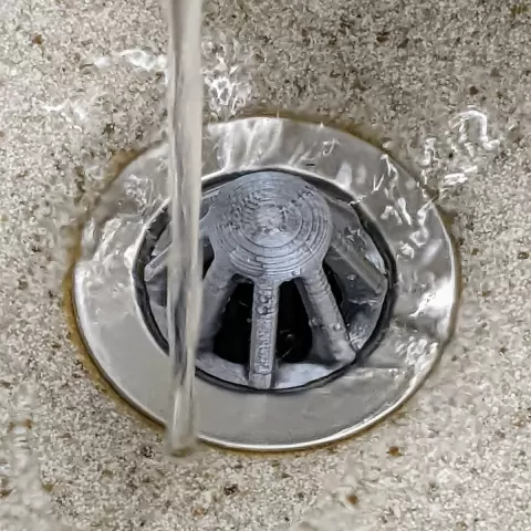 Bathroom sink screen (updated)