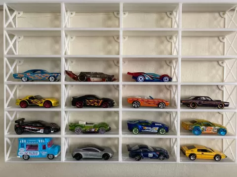 Hotwheels rack