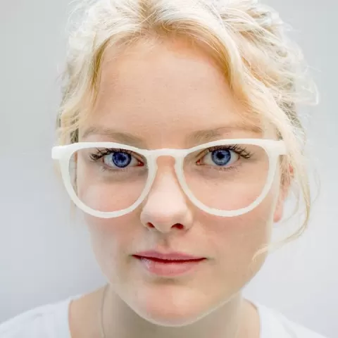 Glasses frames by Callum Carbon