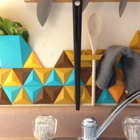 Prism: A Modular Backsplash System #CountertopChallenge by Nate Ferris