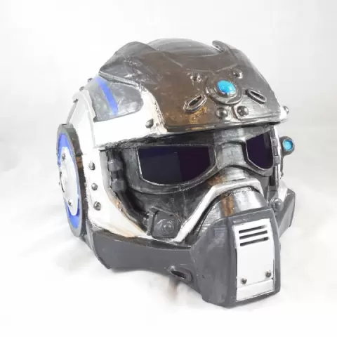 Gears Of War - Carmine's Helmet (wearable) by Juan José García González