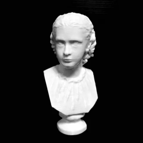 A Scots Girl at The Scottish National Gallery, Scotland by Scan The World