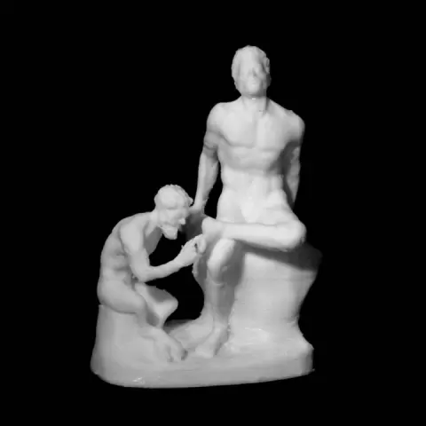Pan and Satyr at The State Hermitage Museum, St Petersburg by Scan The World