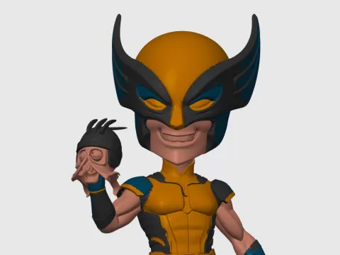 Wolverine fan art figure