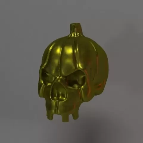 Skull Pumpkin
