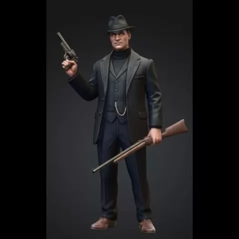 1920s Era Mobster #9 STL DoubleG