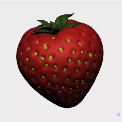 3D PRINTABLE STRAWBERRY