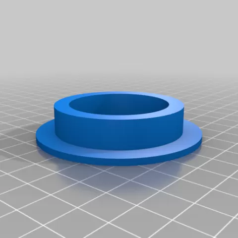 Glass table umbrella grommet