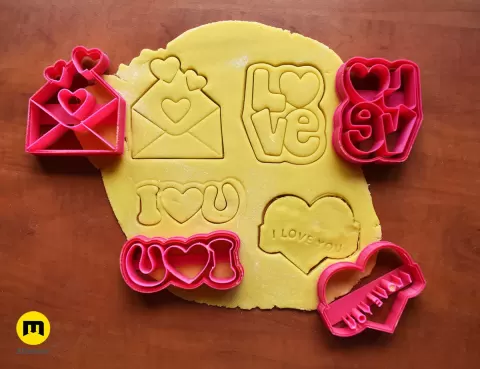 Valentine Cookie Cutter Set Vol. 3