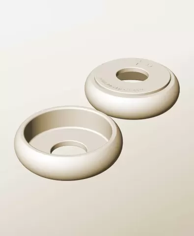 CR96-30-P Stackable pierced bin box module for creative decor