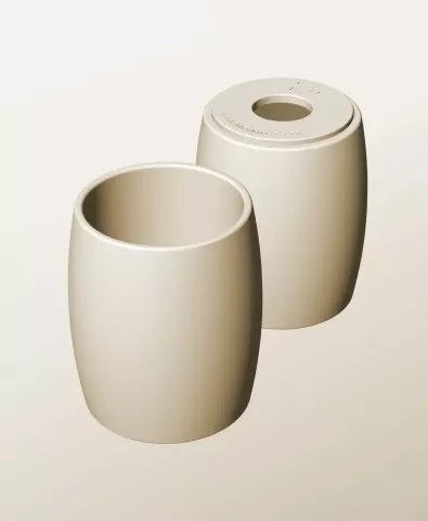 CR96-140-P Stackable pierced bin box module for creative decor