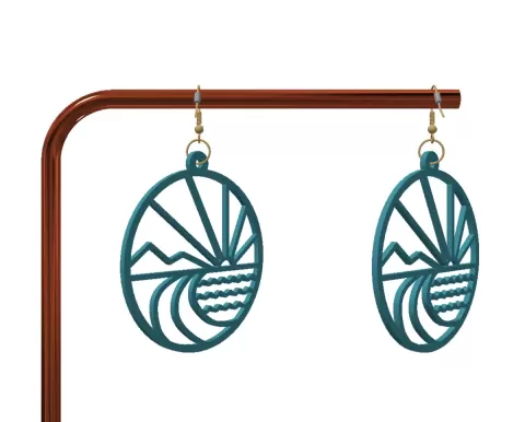 Cute keychain / earrings