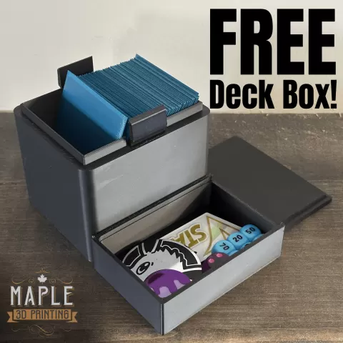 Snap Shut Deck Box - Basic Version