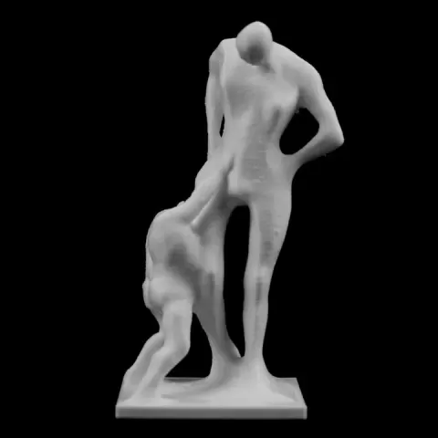Mother and Child in Valenciennes, France by Scan The World
