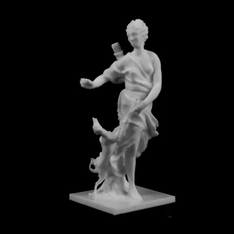 Companion of Diana III at the Louvre, Paris, France by Scan The World