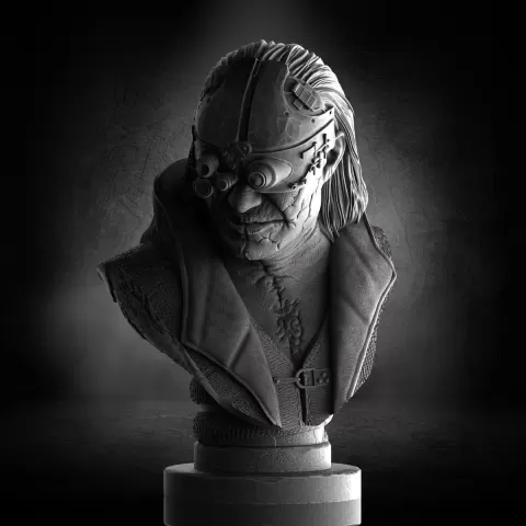 Victor Gideon bust (Pre-Supported)