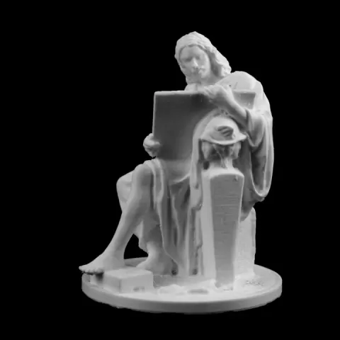 Nicolas Poussin at the Louvre, Paris, France by Scan The World