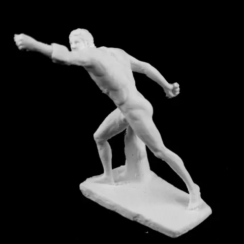 Gladiateur Borghese at the Louvre, Paris, France by Scan The World