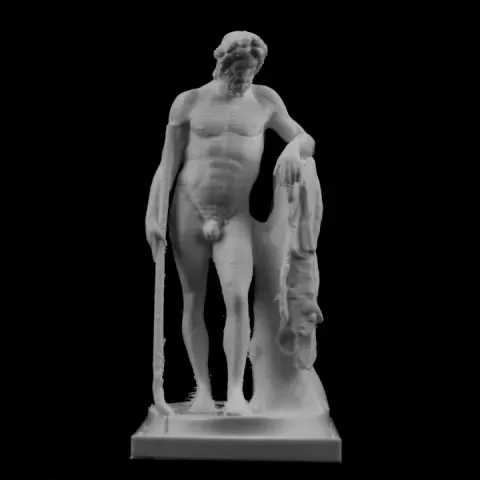 Aristee, God of gardens at the Louvre, Paris, France by Scan The World